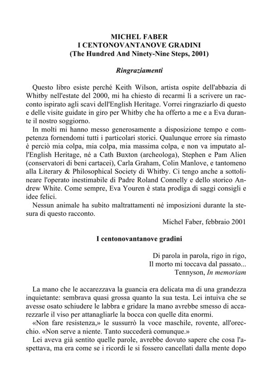 I Centonovantanove Gradini