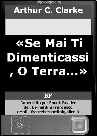 Se Mai Ti Dimenticassi, O Terra...