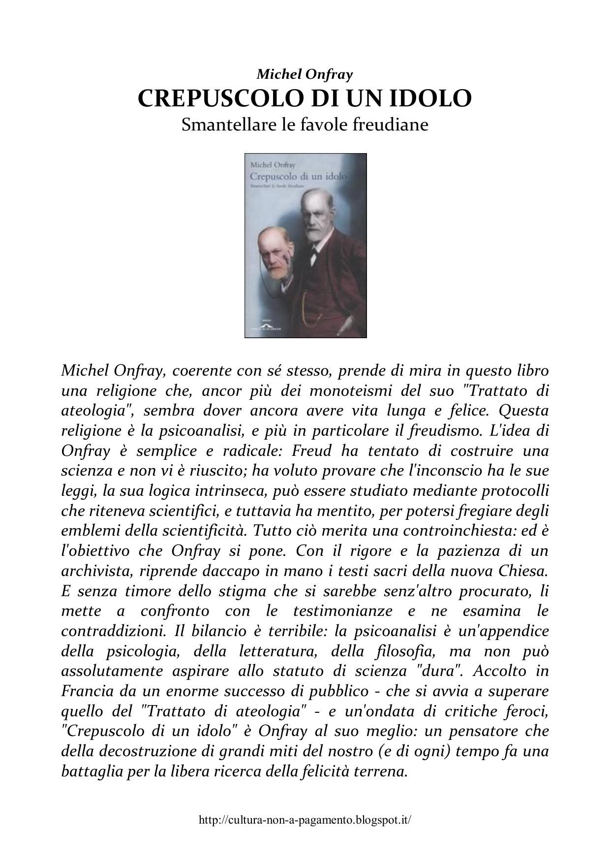 Crepuscolo di un idolo