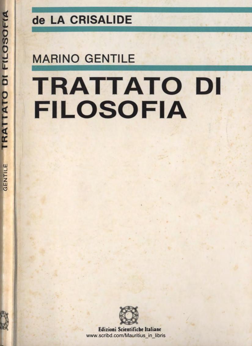 Trattato di filosofia