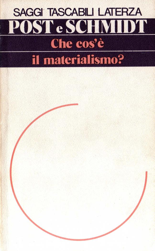 Che cos'è il materialismo?