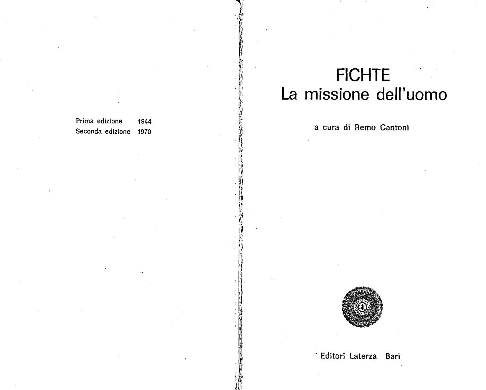 La missione dell'uomo