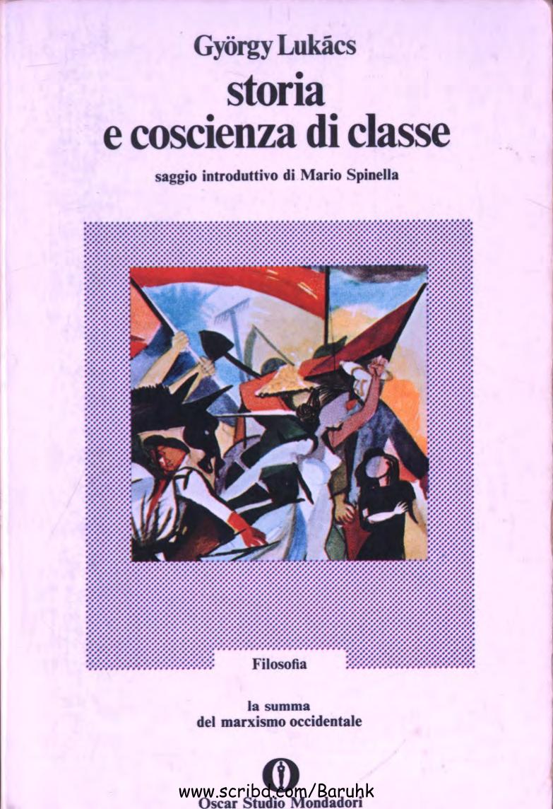 Storia e coscienza di classe