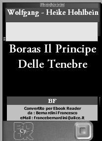 Boraas Il Principe Delle Tenebre