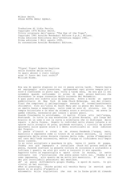 Sulla rotta degli squali