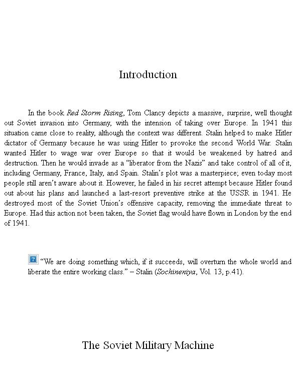 The Instigation of World War II