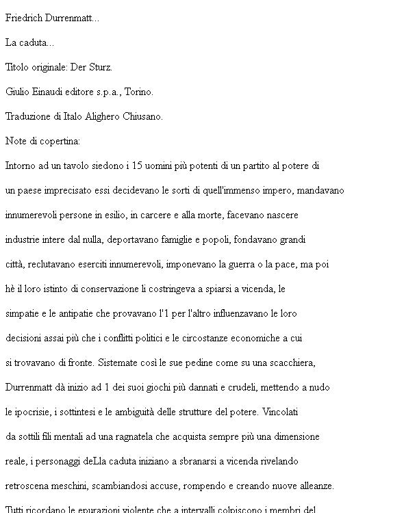 Friedrich Durrenmatt