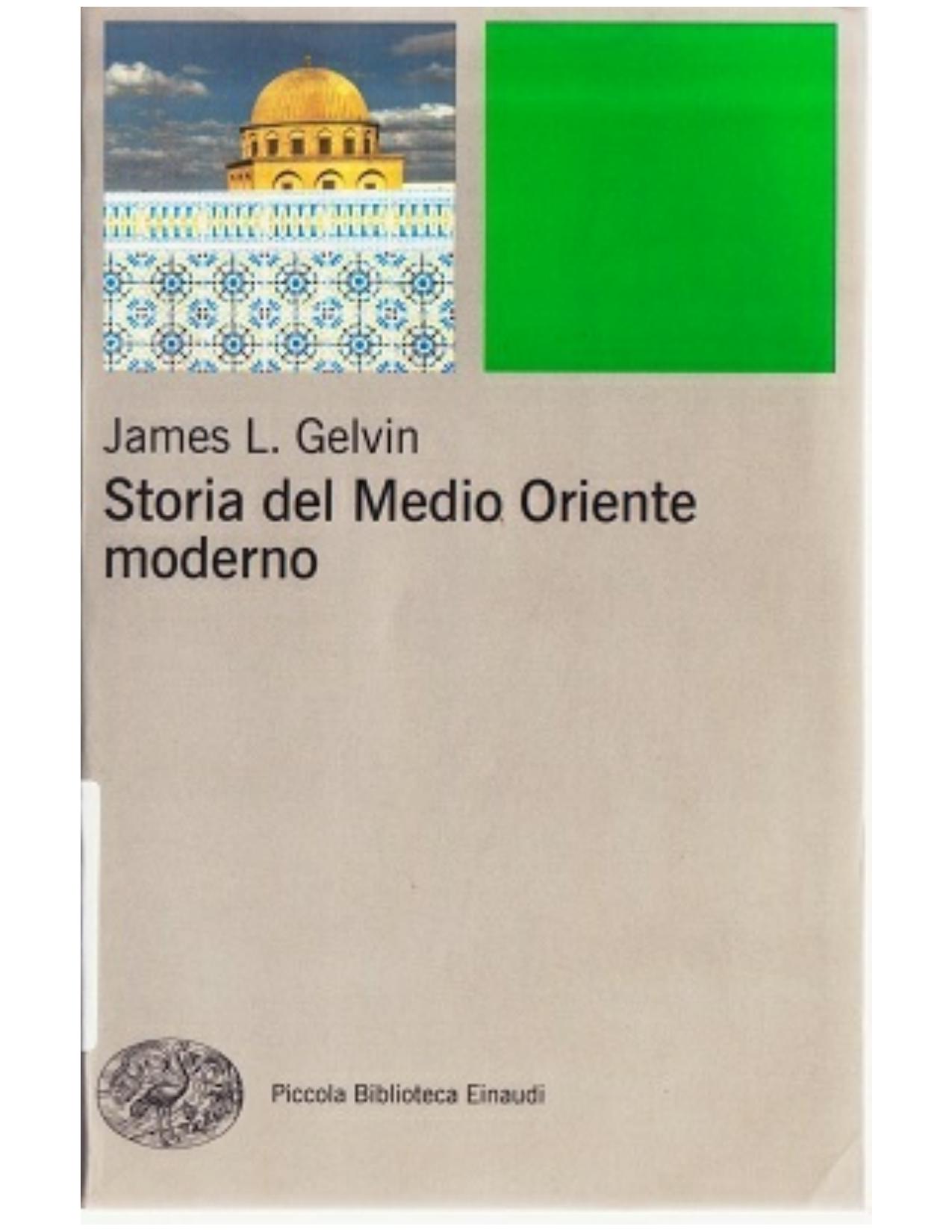 Storia del Medio Oriente moderno
