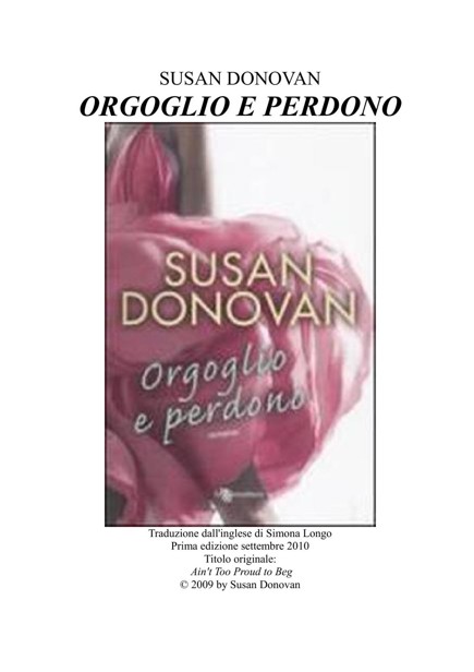 Orgoglio e perdono
