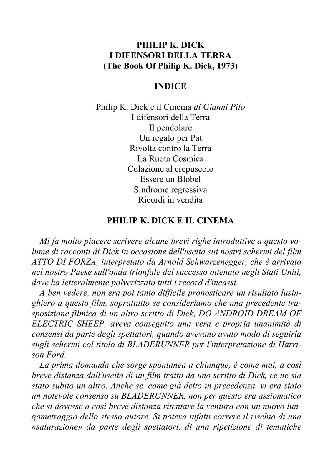 I difensori della Terra