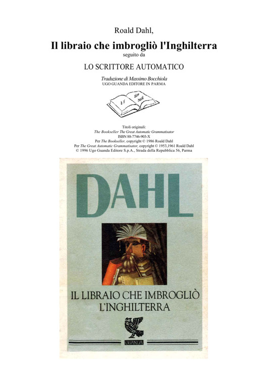 Il libraio che imbrogliò l'America