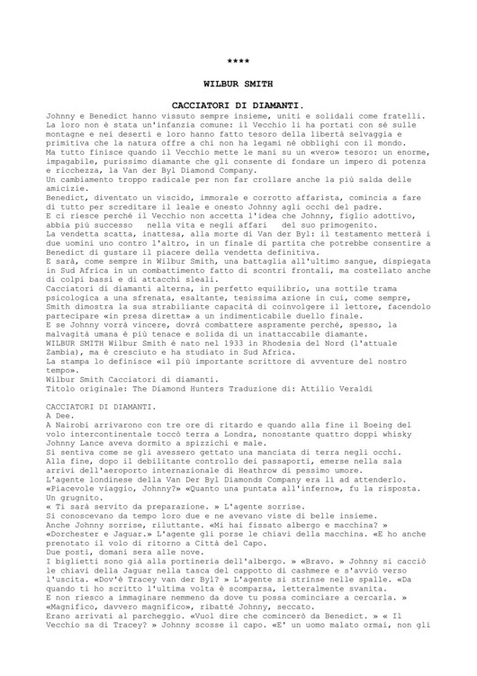 Cacciatori di diamanti