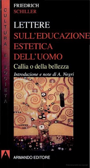 Lettere sull'educazione estetica dell'uomo - Callia o della bellezza