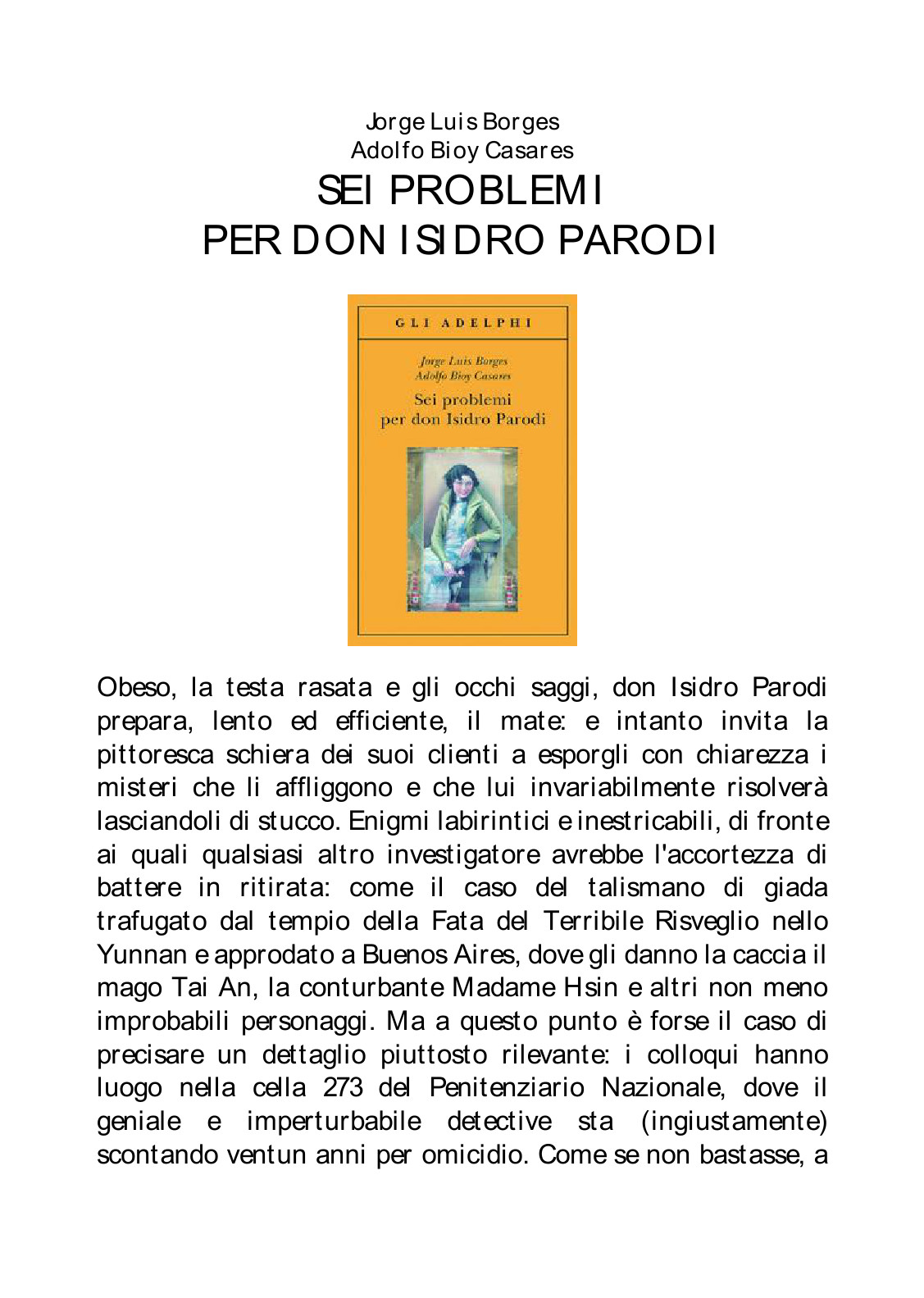 Borges, Bioy Casares