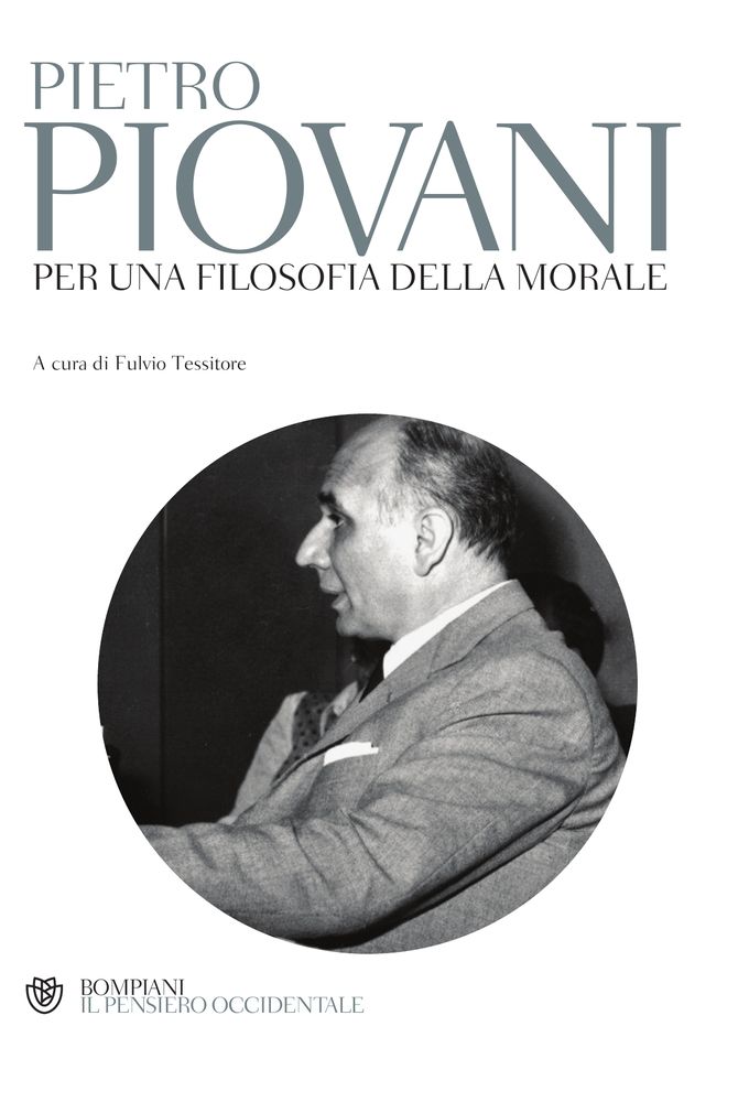 Per una filosofia della morale (Il pensiero occidentale) (Italian Edition)