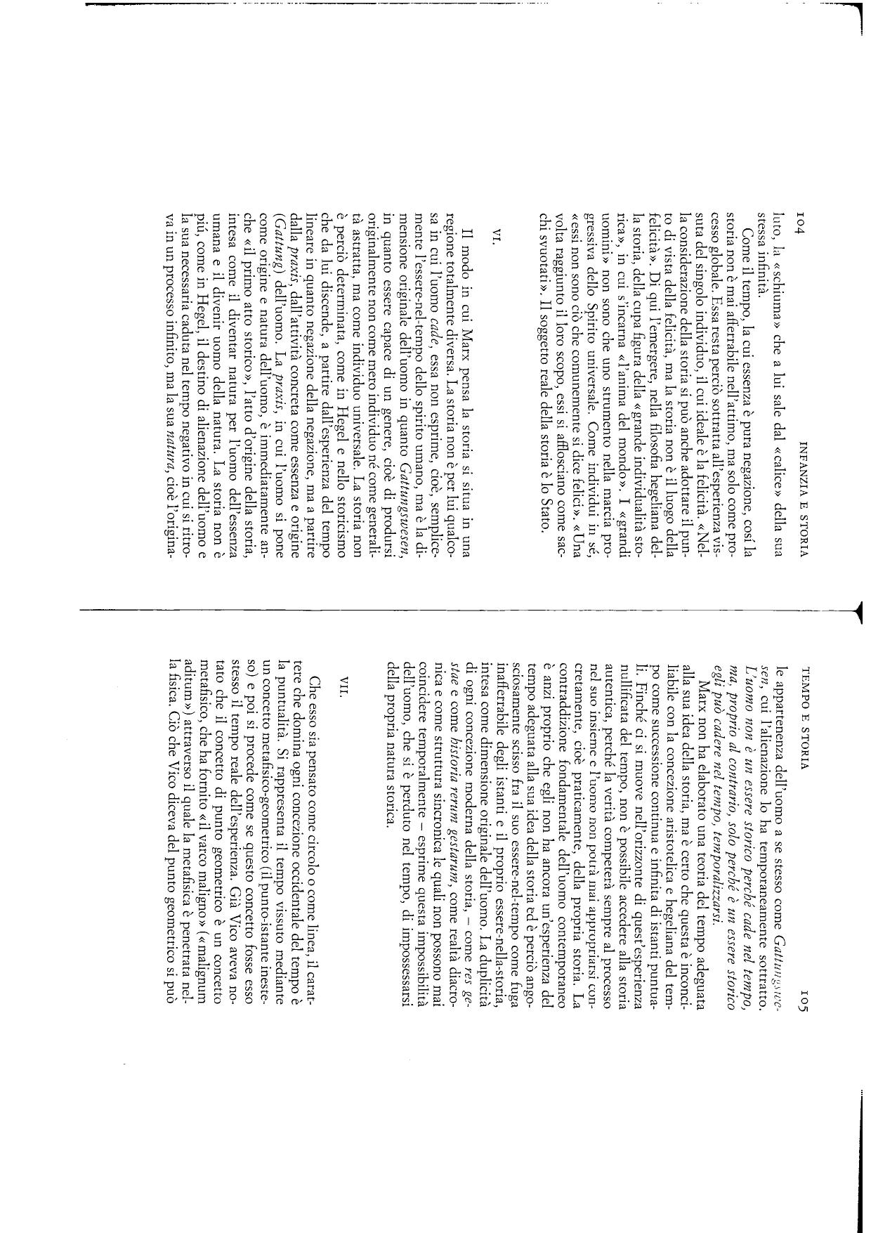 Infanzia e storia. Distruzione dell'esperienza e origine della storia