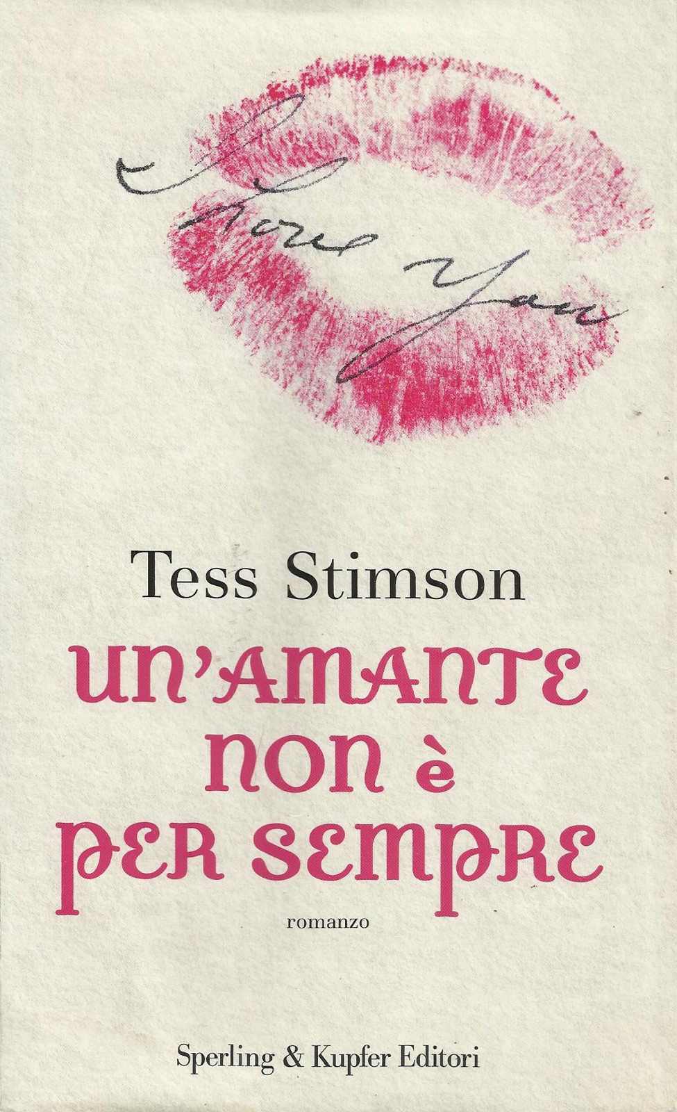 Un'amante Non è Per Sempre