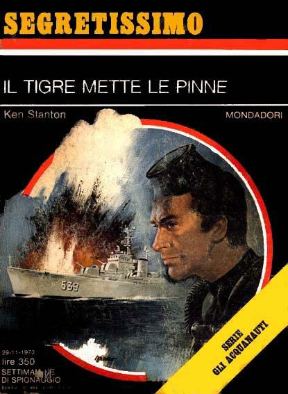 Il tigre mette le pinne