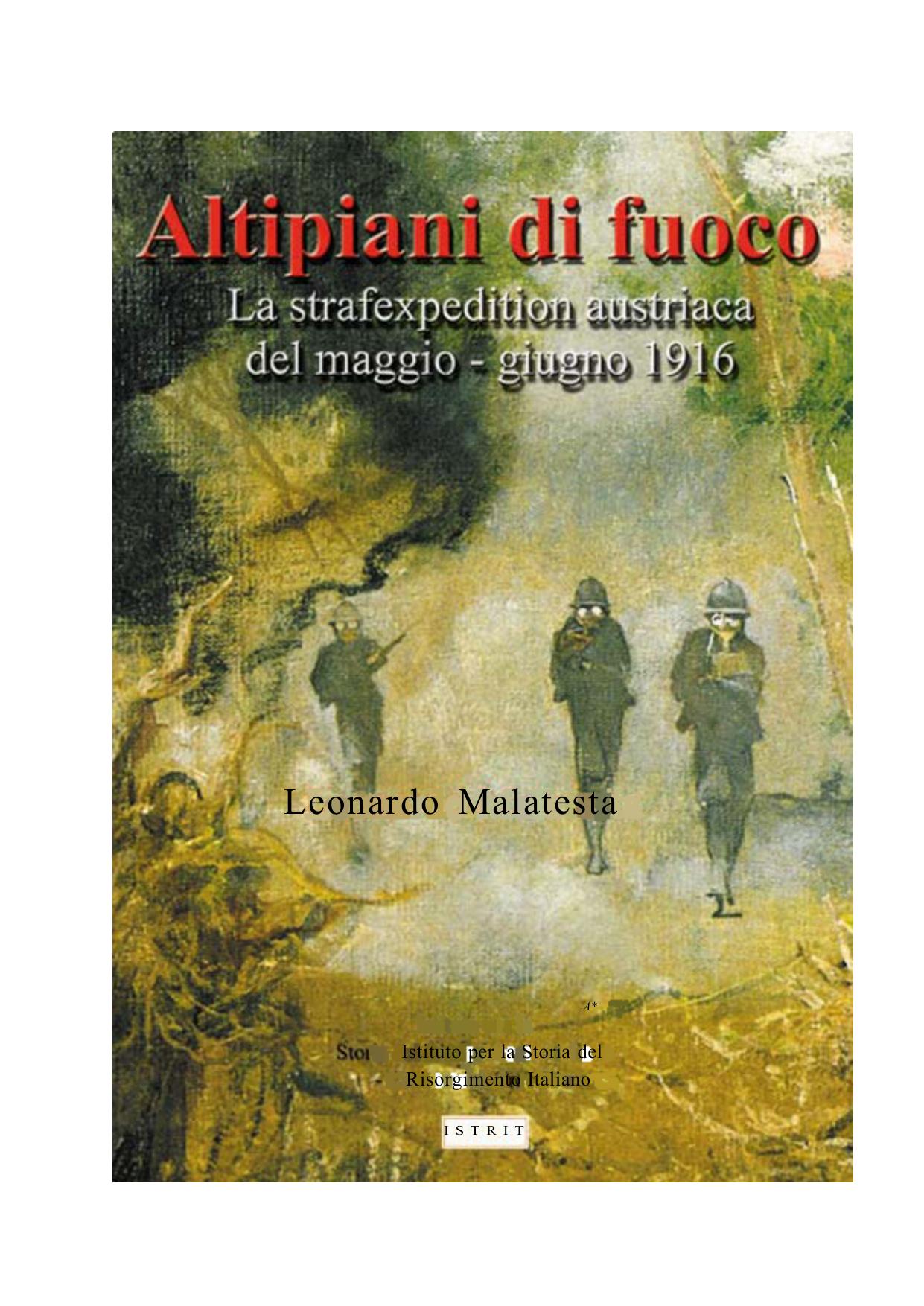 Altipiani di fuoco. La Strafexpedition austriaca del giugno 1916