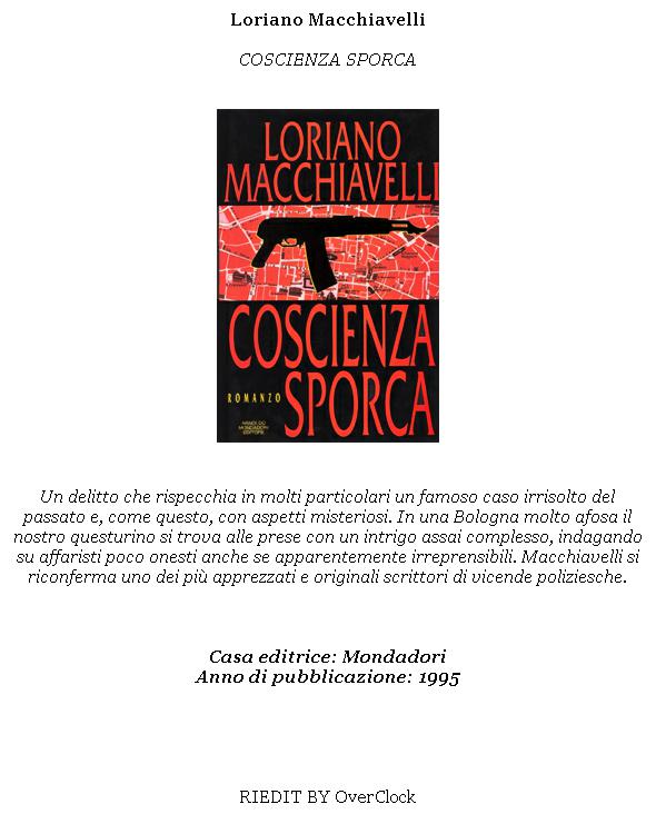 Sarti antonio, coscienza sporca