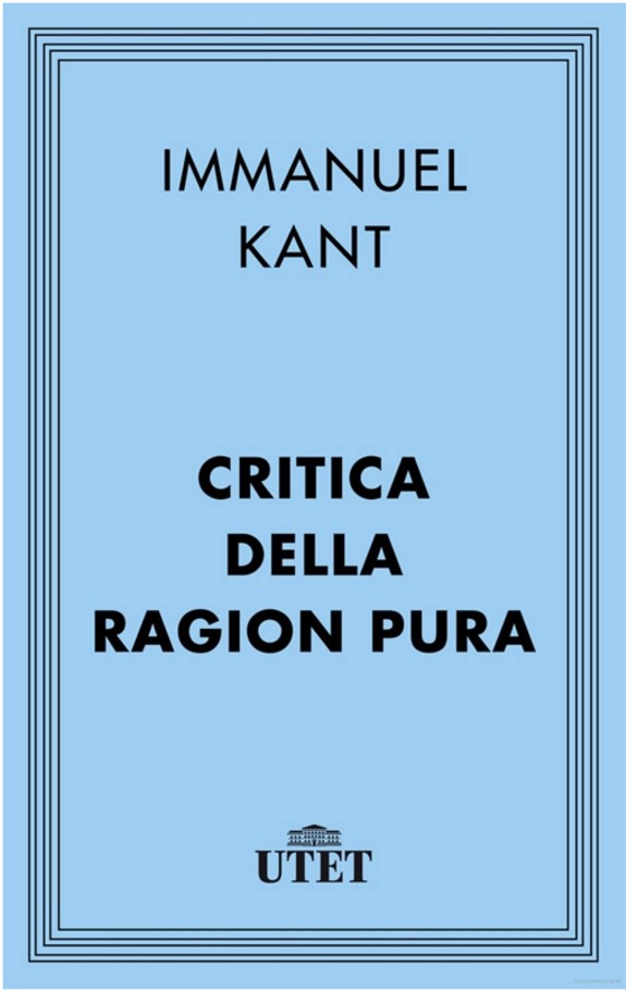 Critica Della Ragion Pura